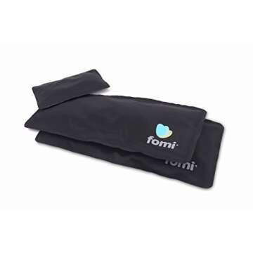 Migraine Gel Ice Hat by FOMI Care | Cooling Headache Pack | Wearable Cold Therapy Wrap for Tension, Sinus, Pressure Pain Relief | Stress Reliever | Freezable (Gray - 3 Packs)