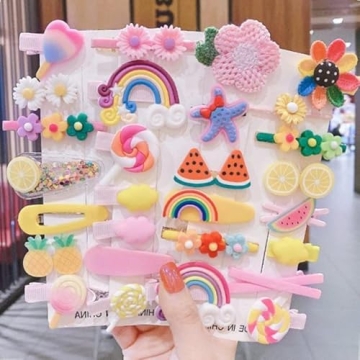 28 PCS Toddler Girls Hair Accessories for Creative Styling