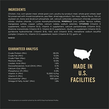 Purina Pro Plan Large Breed Puppy Food with Chicken 34 lb