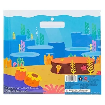 Baby Shark Sticker Play Set - 100 Reusable Puffy Stickers