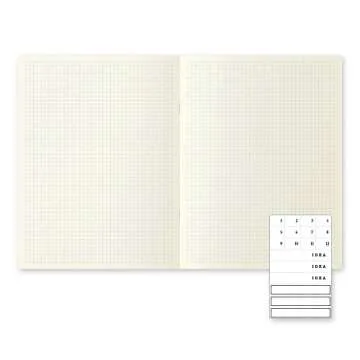Lightweight DESIGNPHIL Midori A4 Notebook Set - 3 Books
