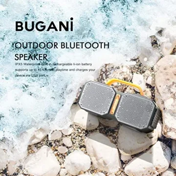 Waterproof 40W Portable Bluetooth Speaker - BUGANI M83
