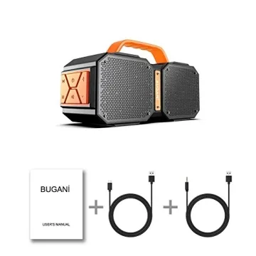 Waterproof 40W Portable Bluetooth Speaker - BUGANI M83