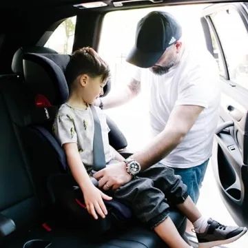 Clek Oobr High Back Booster Seat for Kids Safety Comfort