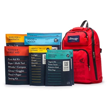 Complete Earthquake Bag for Emergency Preparedness