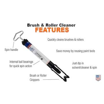 Warner Manufacturing Warner Tool 380 Roller-Brush Cleaner - Multi-Color