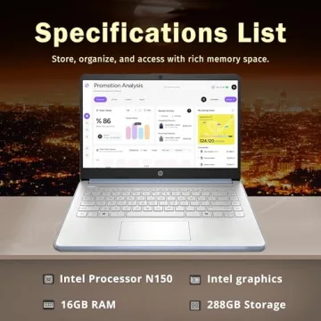 HP Stream 14" Laptop 16GB RAM 288GB Storage Windows 11