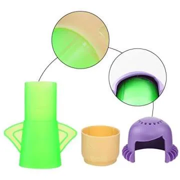 OIF Angry Mama Microwave Cleaner Angry Mom Microwave Oven Steam Cleaner Easily Cleans The Crud in Minutes. Steam Cleans with Vinegar and Water for Home or Office Kitchens-Green