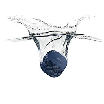 Bose SoundLink Micro: Small Portable Bluetooth Speaker (Waterproof), Midnight Blue