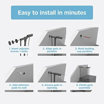 Perma Child Safety Clear Ultimate Baby Gate for Children