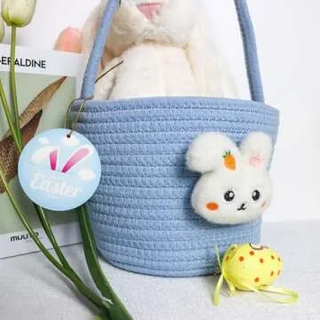 Easter Basket for Kids - Adorable Character Design