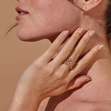 GERMAN KABIRSKI 7.80 Carat Ruby and Pink Sapphire Handmade Barrel Ring in 925 Sterling Silver with G...