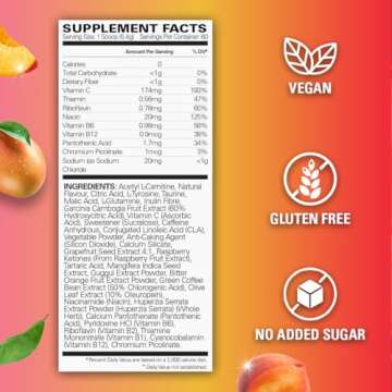 EHP Labs OxyShred Pre Workout Powder - Preworkout Powder with L Glutamine & Acetyl L Carnitine, Ener...