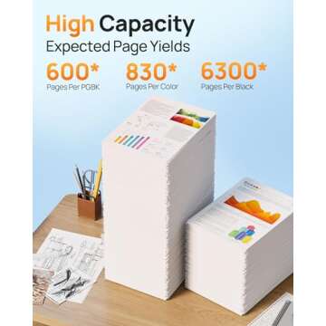 E-Z Ink Compatible Ink Cartridge Replacement for Canon PGI-280XXL CLI-281XXL 280 XXL 281 XXL Compatible with TR8620a TR8620 TS702a TS9520 TS9521C TR8520 TS6220 TS6320 TS8220 (5 Pack)