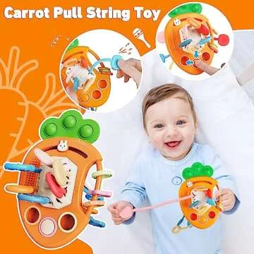 Weilim Montessori Toys for Babies 6 to 12 Months, Baby Toys Sensory Toys for Toddlers 1-3, Fine Moto...