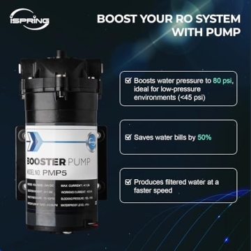 iSpring RCC7P-AK Reverse Osmosis Water Filter System