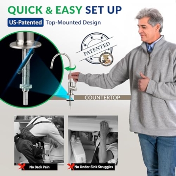 iSpring RCC7P-AK Reverse Osmosis Water Filter System