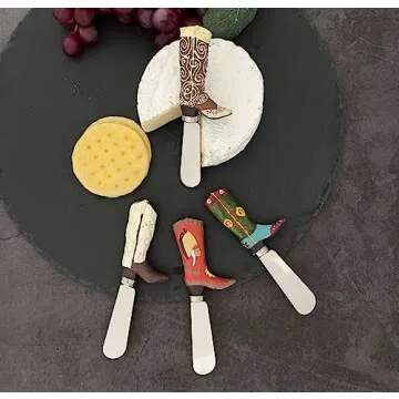 Beautiful Southwest Cheese Spreader Set for Entertaining