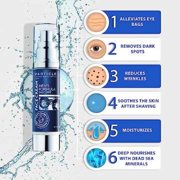 Particle Face Cream for Men 6-in-1 Anti-Aging Moisturizer