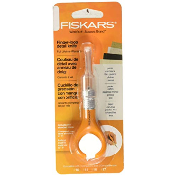Fiskars Fingertip Craft Knife: Precision & Comfort for Crafters