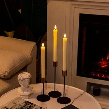 LED Wax Candles with Remote Control - Safe & Elegant