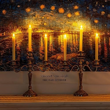 LED Wax Candles with Remote Control - Safe & Elegant