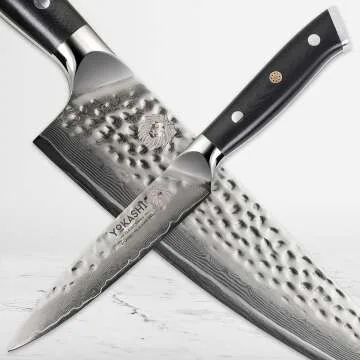 Damascus Steel Paring Knife - Ergonomic & Ultra Sharp