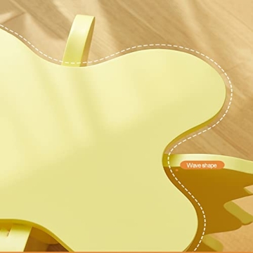 Stylish XBAOMING Pink Petal Coffee Table for Cozy Living