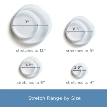 Stasher Silicone Stretch Lids for Eco-Friendly Food Storage