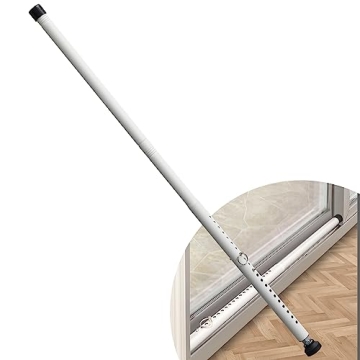 Adjustable DIIG Sliding Door Security Bar - 17.7-50.5 inch