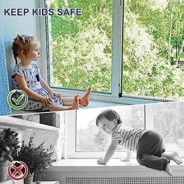 DIIG Adjustable Sliding Door Security Bar 17.7-50.5