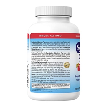 Symbiotics Colostrum Capsules - Immunity Support & Gut Health