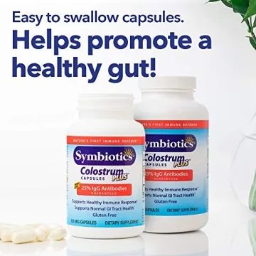 Symbiotics Colostrum Capsules - Immunity Support & Gut Health