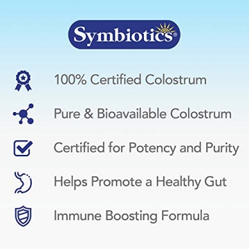 Symbiotics Colostrum Capsules - Immunity Support & Gut Health