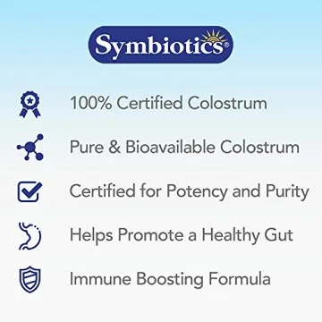 Symbiotics Colostrum Capsules - Immunity Support & Gut Health