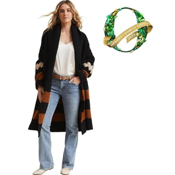 KASHWÉRE Aztec Shawl Collar Coat - Oprah’s 2024 Favorite