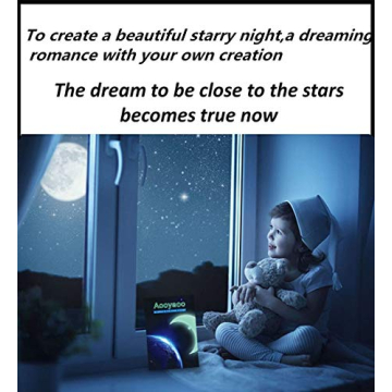 Aooyaoo Glow in The Dark Stars Wall Stickers - 452Pcs