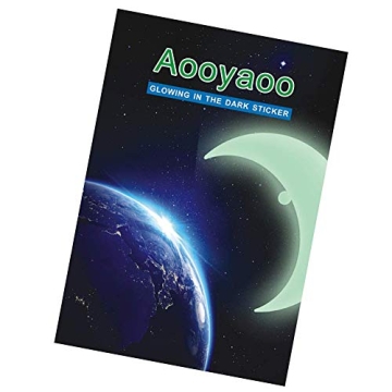 Aooyaoo Glow in The Dark Stars Wall Stickers - 452Pcs