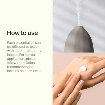 Plant Therapy Wellness Sampler Set - Immune Aid, Germ Fighter & Respir Aid - Pure Essential Oils for...