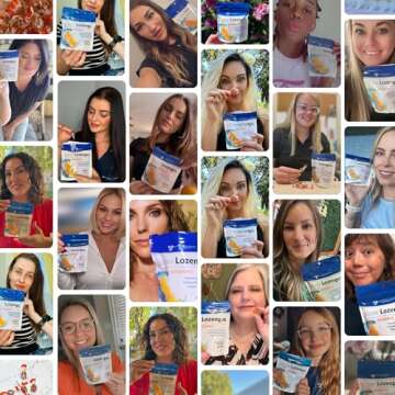 Silver Lozenges with Vitamin C for Soothing Relief