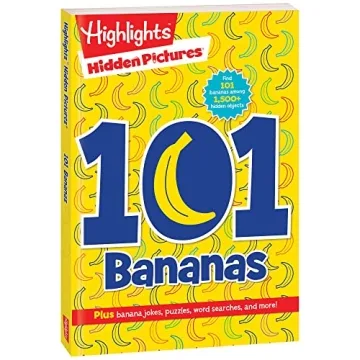 Fun-Filled 101 Bananas Highlights Activity Book for Kids