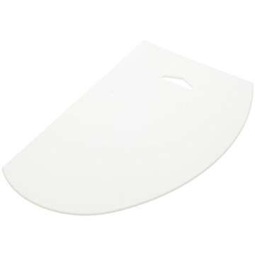 Ateco Large Plastic Bowl Scraper & Icing Smoother - Essential Baking Tool
