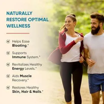 Grass Fed Bovine Colostrum Powder For Humans, Adults | 65 Servings Cows Supplement | High IgG For Be...