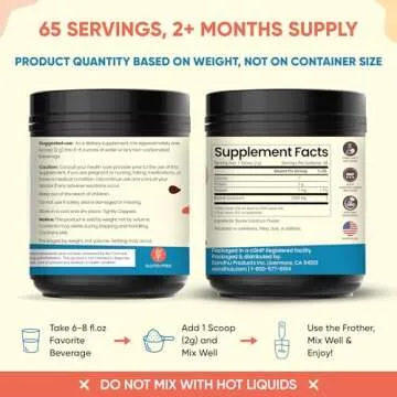 Grass Fed Bovine Colostrum Powder For Humans, Adults | 65 Servings Cows Supplement | High IgG For Best Gut Health | Immunity & Muscle Recovery Support | Unflavored Moo Superfood For Men & Women