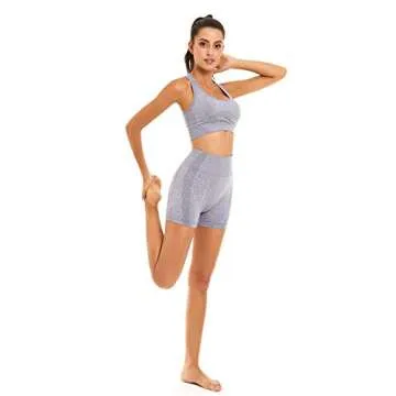 Toplook Women Seamless Yoga Workout Set - Supportive & Stylish