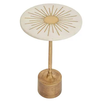 Stunning Creative Co-Op Sunburst Table for Home Decor