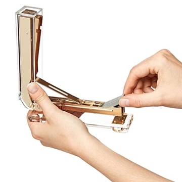 Elegant OfficeGoods Acrylic Stapler - Perfect Desk Accessory