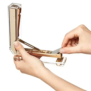 Elegant OfficeGoods Acrylic Stapler - Perfect Desk Accessory