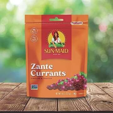 Sun-Maid Zante Currants - Healthy Dried Fruit Snacks