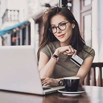 Bifeiyo Compatible with Apple Watch Band 49MM 46MM 45MM 44MM 42MM 41MM 40MM 38MM,Women Men Sport Nylon Loop Strap for iWatch Series 10 9 8 7 6 5 4 3 2 1 SE Ultra(38/40/41/S10-42mm,Pomegranate)